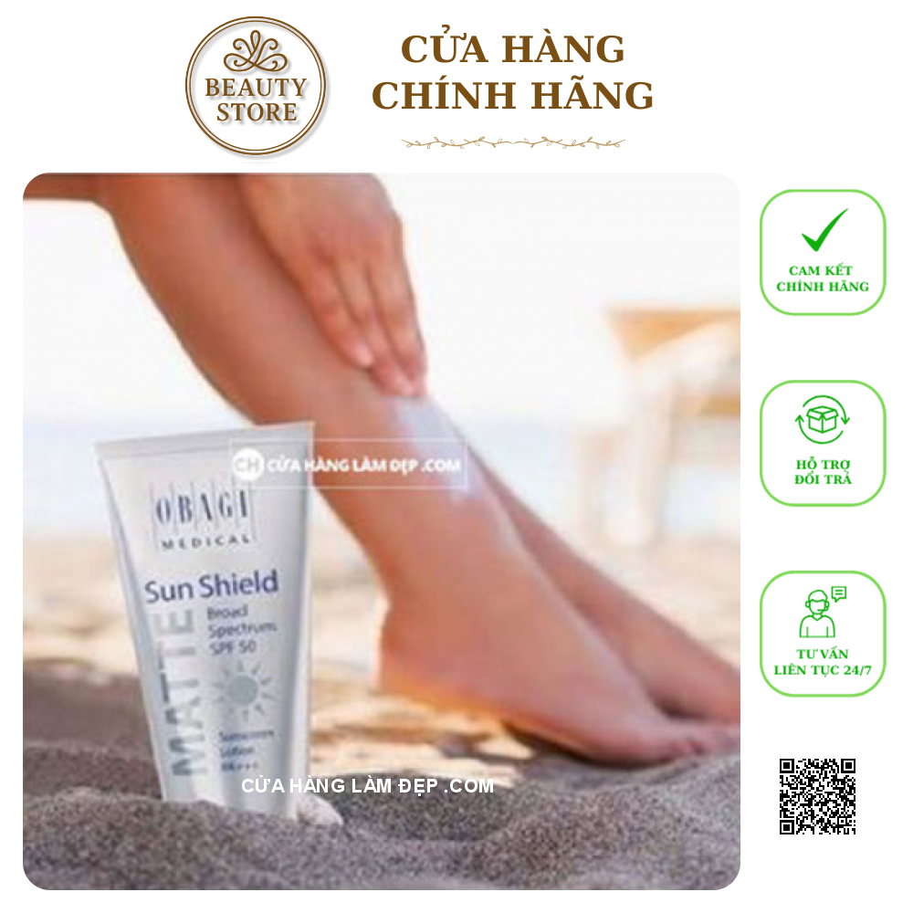 Kem hỗ trợ Hỗ Trợ Chống nắng Obagi Sun Shield Matte Broad Spectrum SPF 50