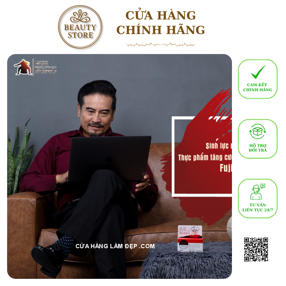 Viên Uống Tăng Cường Sinh Lực Fuji Sumo mẫu mới 2019 Của Nhật (100 Viên)