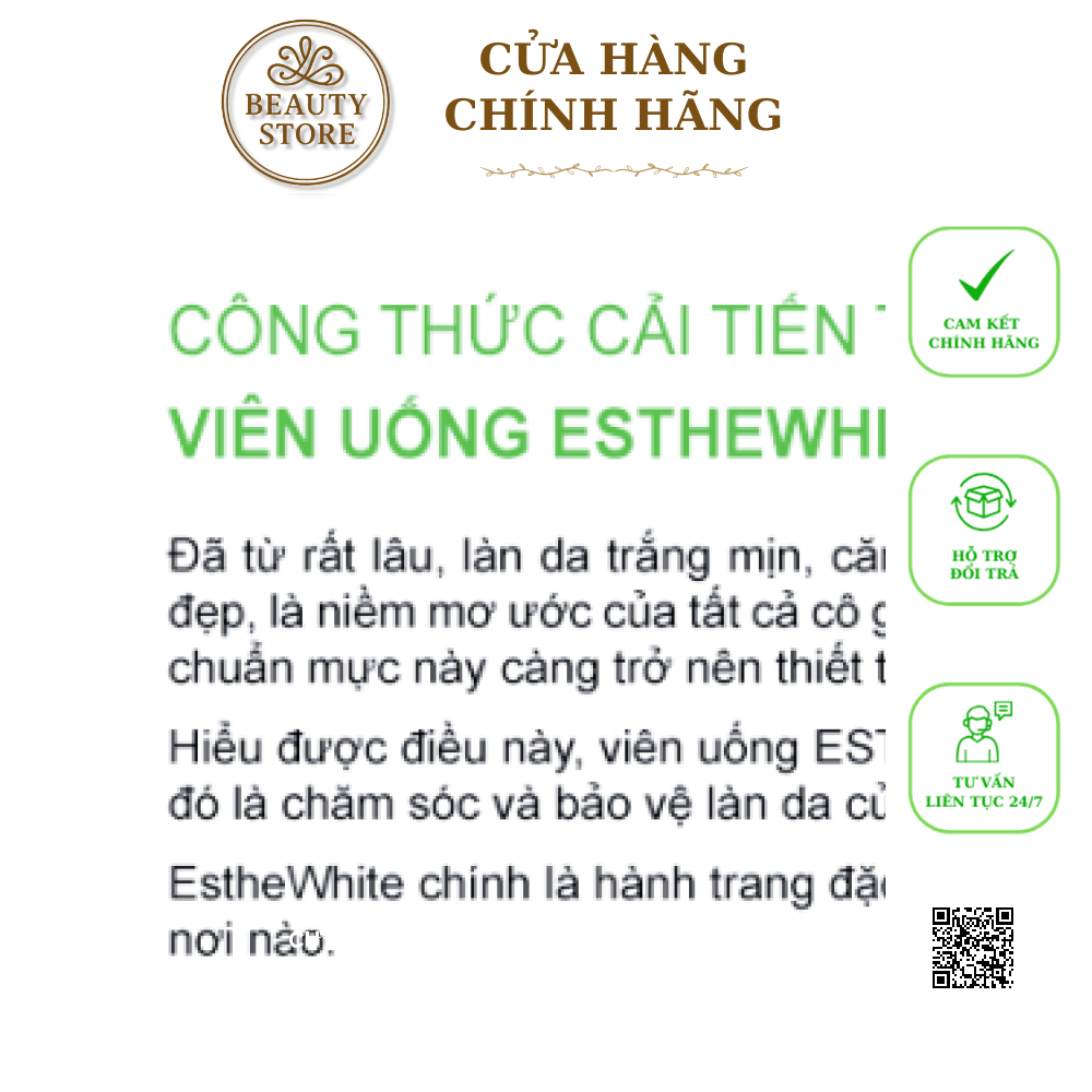 Viên Uống Trắng Da Esthewhite