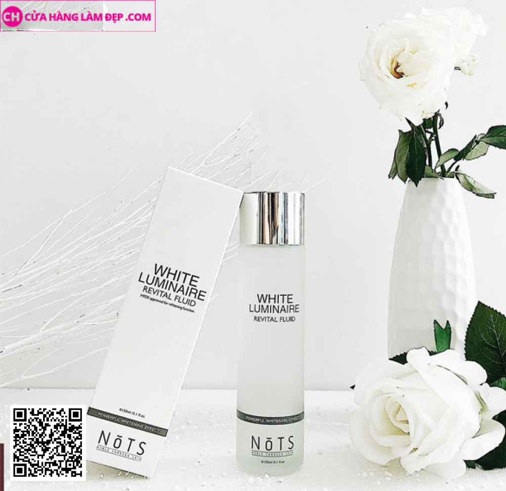 Nước thần đặc giảm làm sáng da Hàn Quốc NOTS White Luminaire Revital Fluid