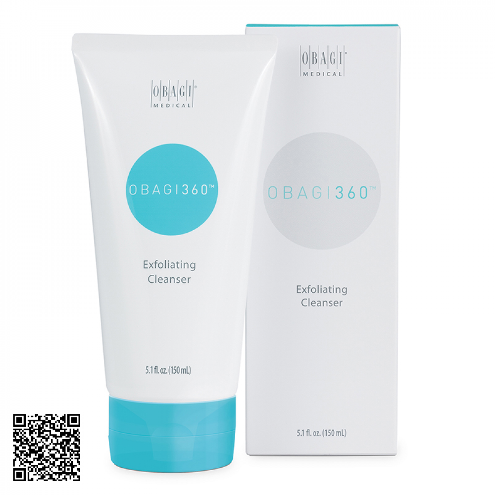 Sữa Rửa Mặt Enzyme Cho Da Khô Obagi 360 Exfoliating Cleanser Của Mỹ 150ml