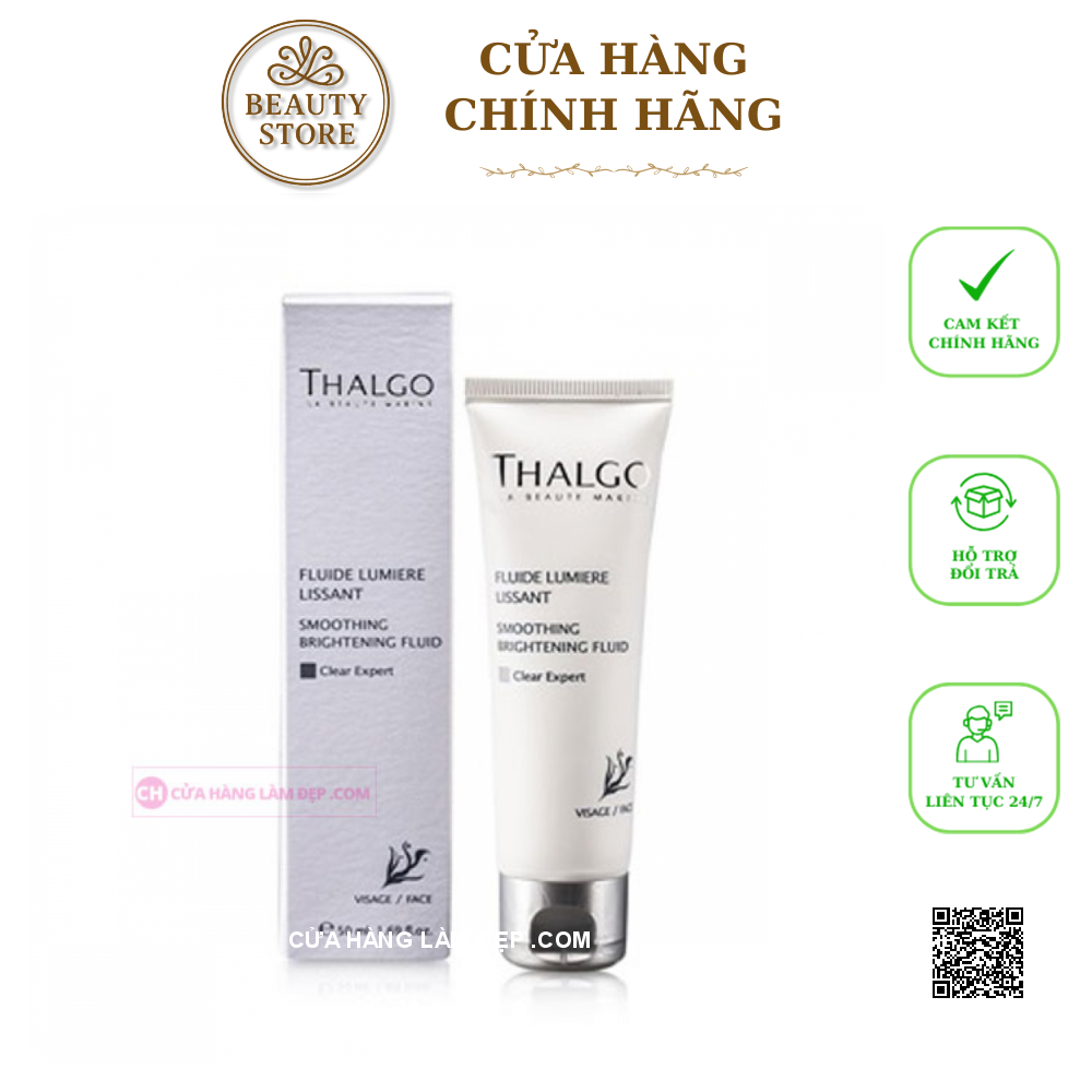Dung Dịch Dưỡng Trắng Và hỗ trợ trẻ hóa Da Thalgo Smoothing Brightening Fluid