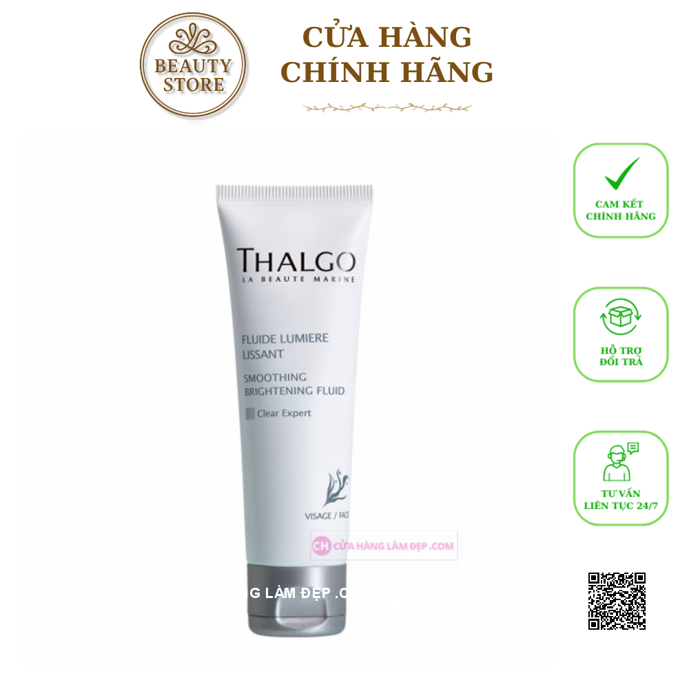 Dung Dịch Dưỡng Trắng Và hỗ trợ trẻ hóa Da Thalgo Smoothing Brightening Fluid