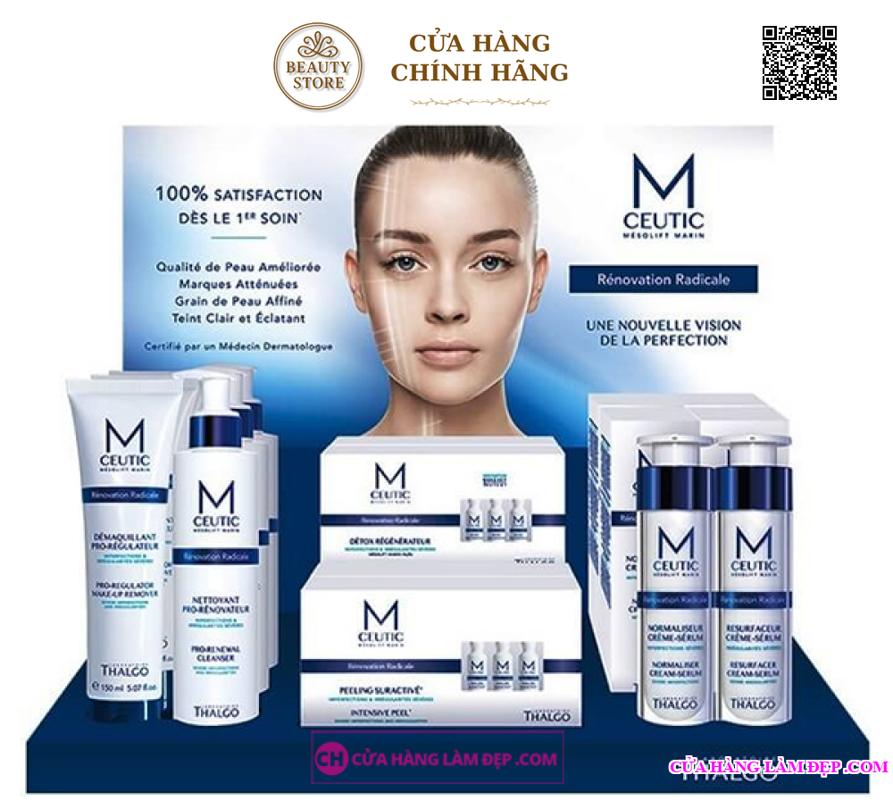 Kem Dưỡng Điều giảm Và Ngăn Ngừa Mụn Thalgo Mceutic Normalizer Cream-Serum