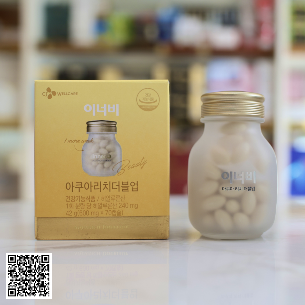 Viên Uống Cấp Nước Collagen Hàn Quốc Innerb Aqua Rich 70 Viên