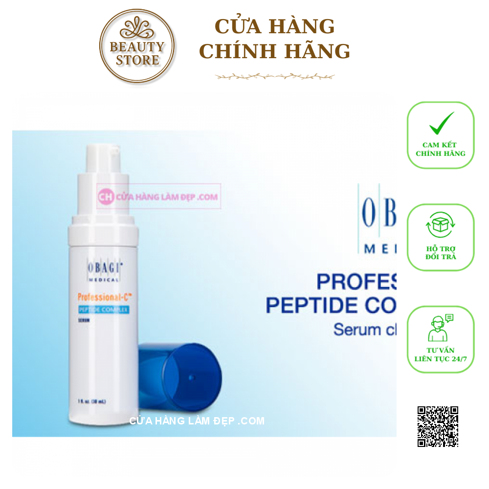 Serum hỗ trợ Hỗ Trợ Chống Lão Hoá Obagi Professional-C Peptide Complex Serum