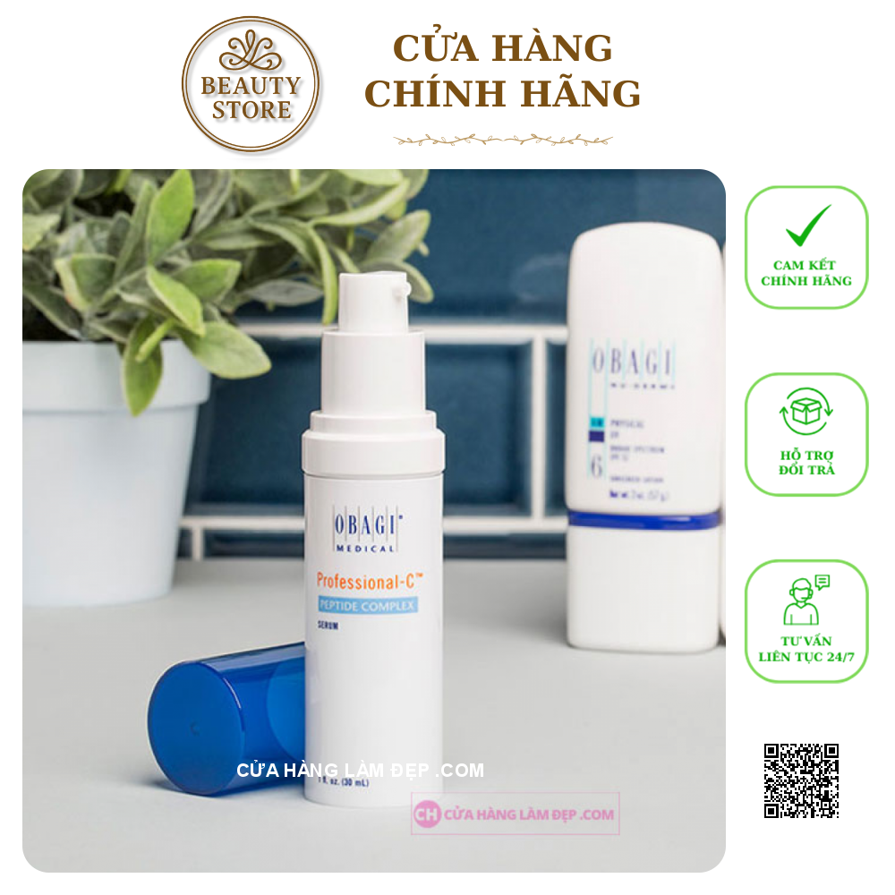 Serum hỗ trợ Hỗ Trợ Chống Lão Hoá Obagi Professional-C Peptide Complex Serum