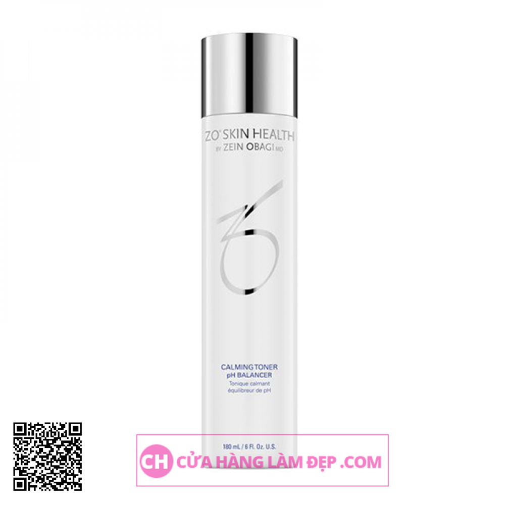Nước hoa hồng ZO Skin Health Calming Toner pH Balancer 180ml