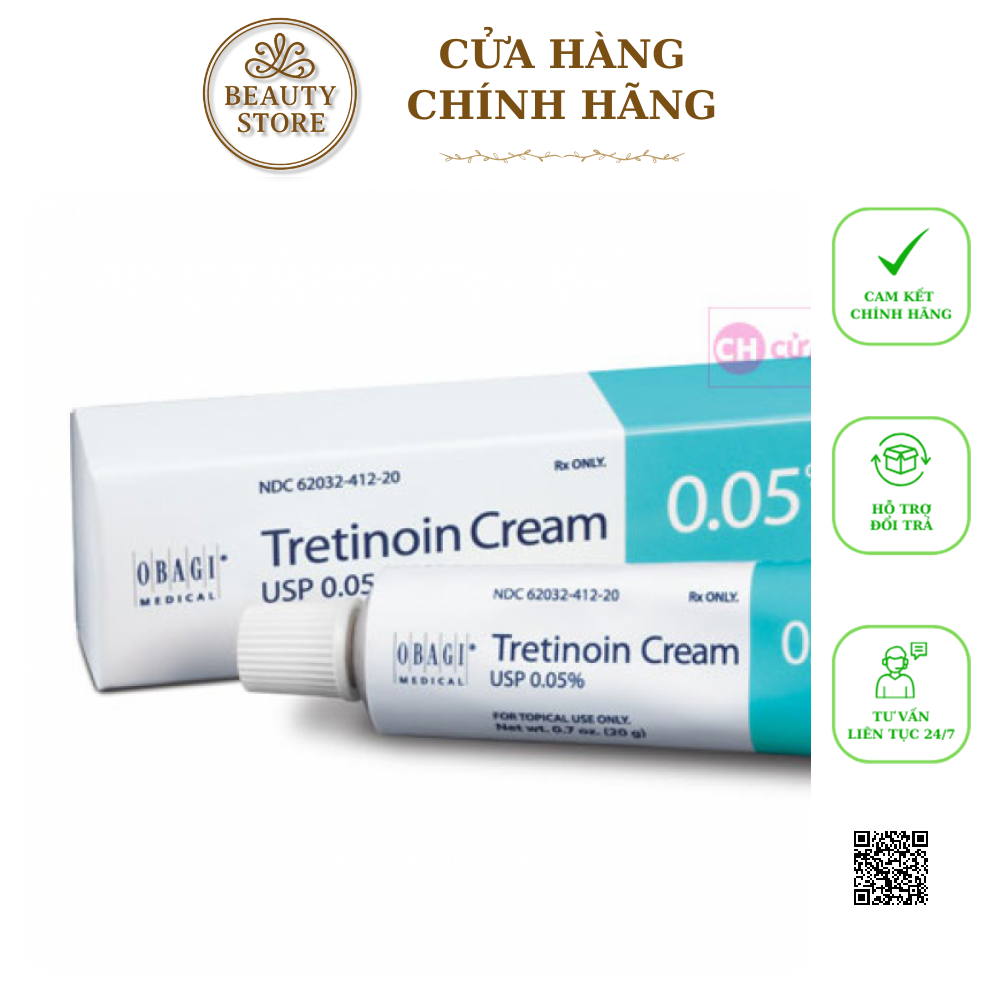 Kem Giảm Mụn, Làm Sáng Da Obagi T.R.E Cream USP 0.05%