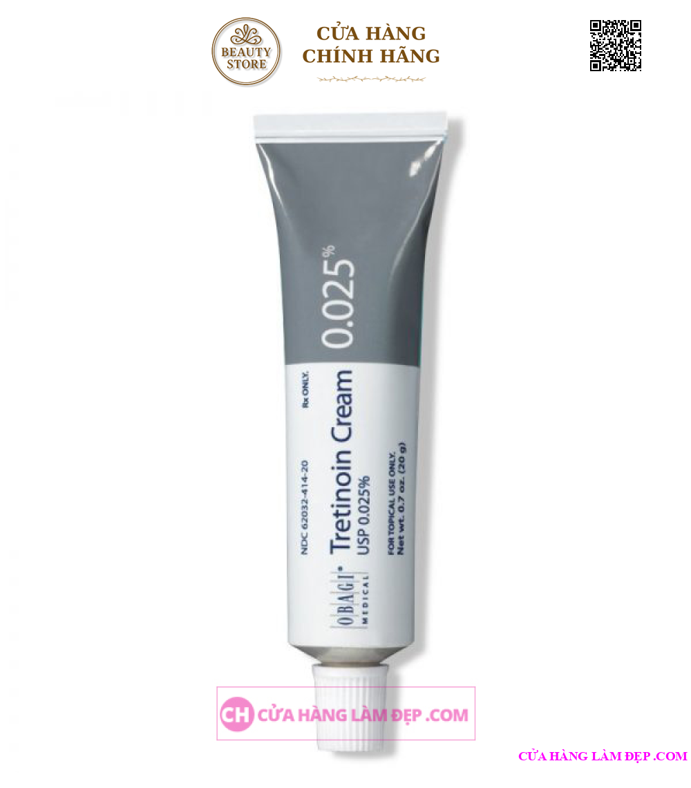 Kem Giảm Mụn, Lão Hoá Da Obagi T.R.E Cream USP 0,025%
