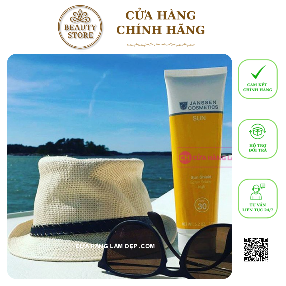 Kem hỗ trợ Hỗ Trợ Chống Nắng Toàn Thân Janssen Cosmetics Sun Shield SPF 50