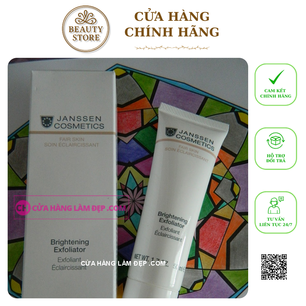 Kem Tẩy Tinh chất Chết Giúp Sáng Da Janssen Fair Skin Brightening Exfoliator