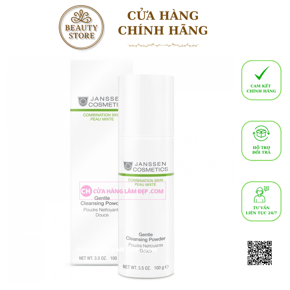 Sữa Rửa Mặt Dạng Bột Janssen Combination Skin Gentle Cleansing Powder