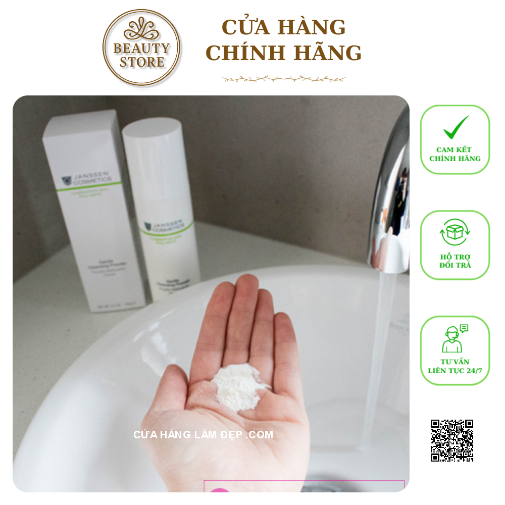 Sữa Rửa Mặt Dạng Bột Janssen Combination Skin Gentle Cleansing Powder