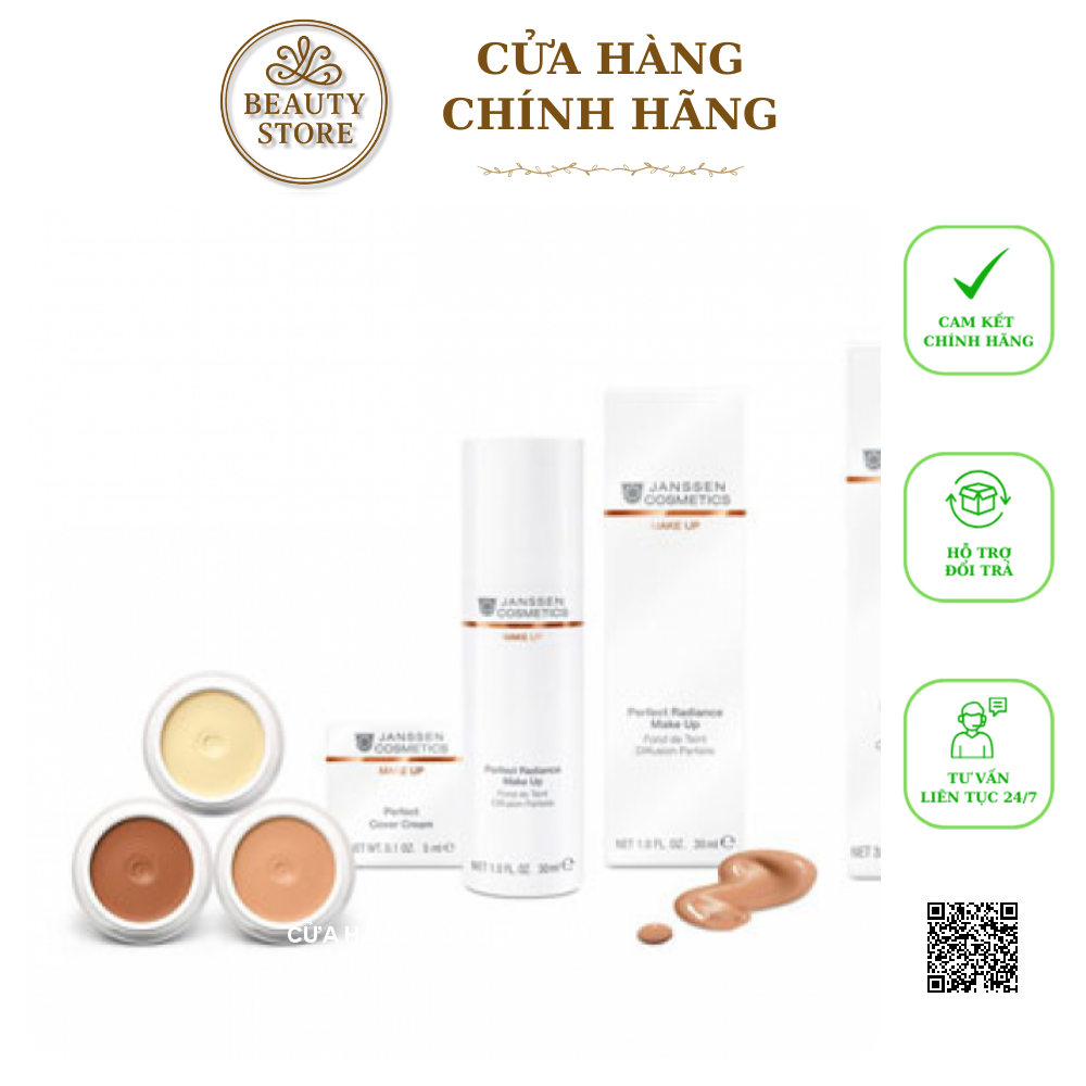 Bộ Sản Phẩm Trang Điểm 8 Món Janssen Proofessional Camouflage Set