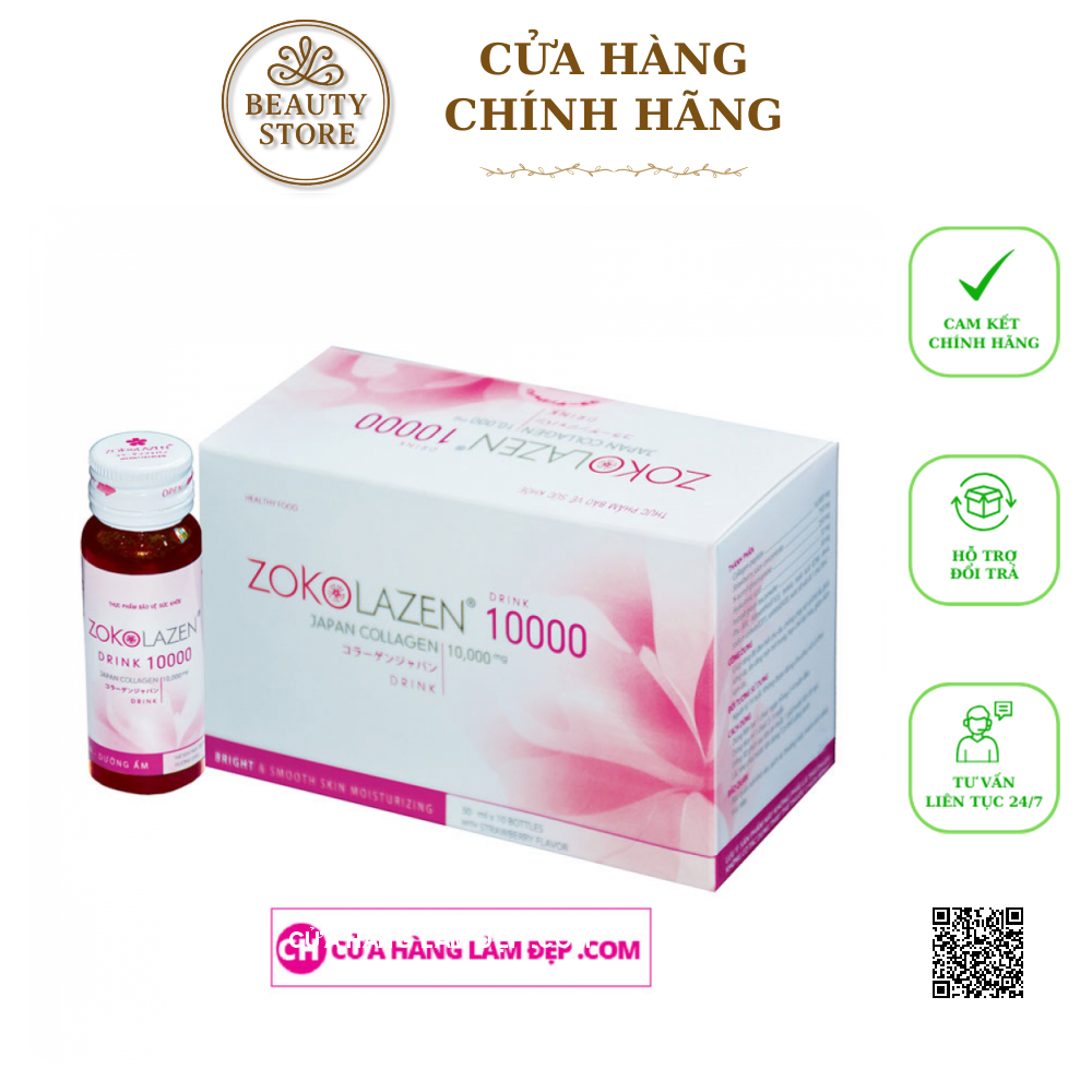 ZOKOLAZEN 10000MG COLLAGEN DẠNG NƯỚC TỪ NHẬT BẢN