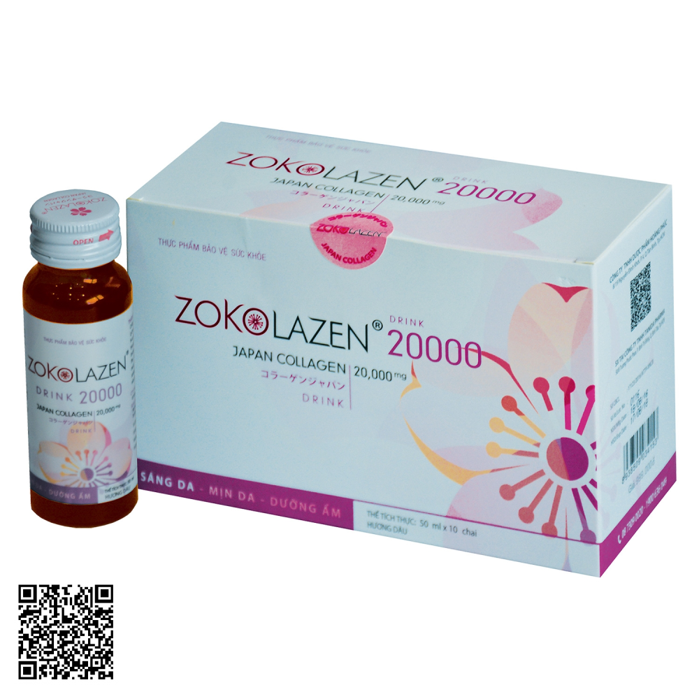 ZOKOLAZEN 20000MG COLLAGEN DẠNG NƯỚC TỪ NHẬT BẢN