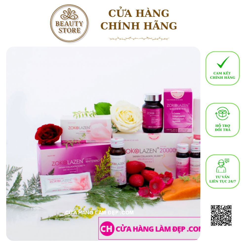 ZOKOLAZEN 20000MG COLLAGEN DẠNG NƯỚC TỪ NHẬT BẢN