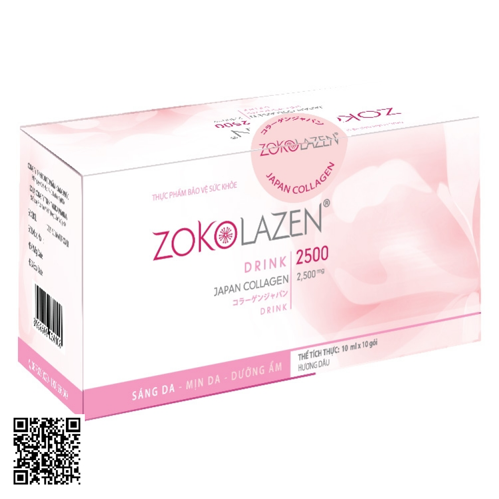 ZOKOLAZEN 2500MG COLLAGEN DẠNG NƯỚC TỪ NHẬT BẢN