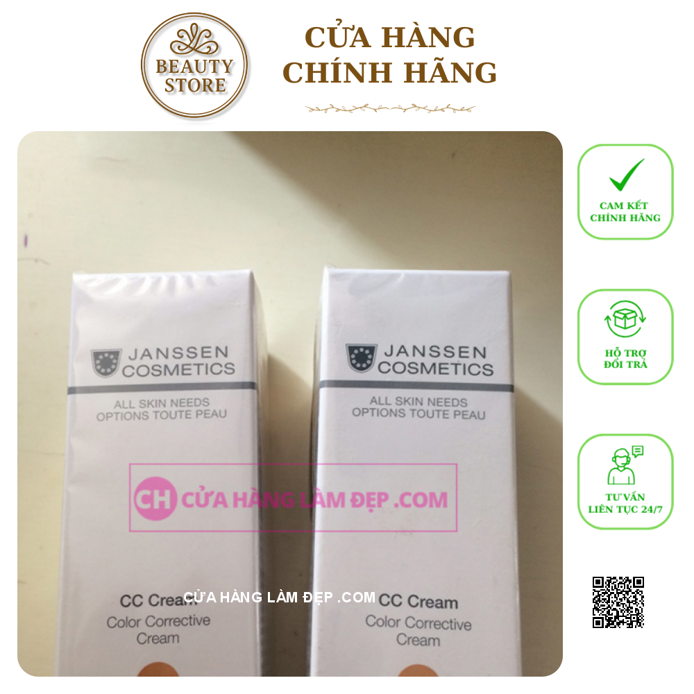 Kem Nền Janssen CC Cream Light SPF 30