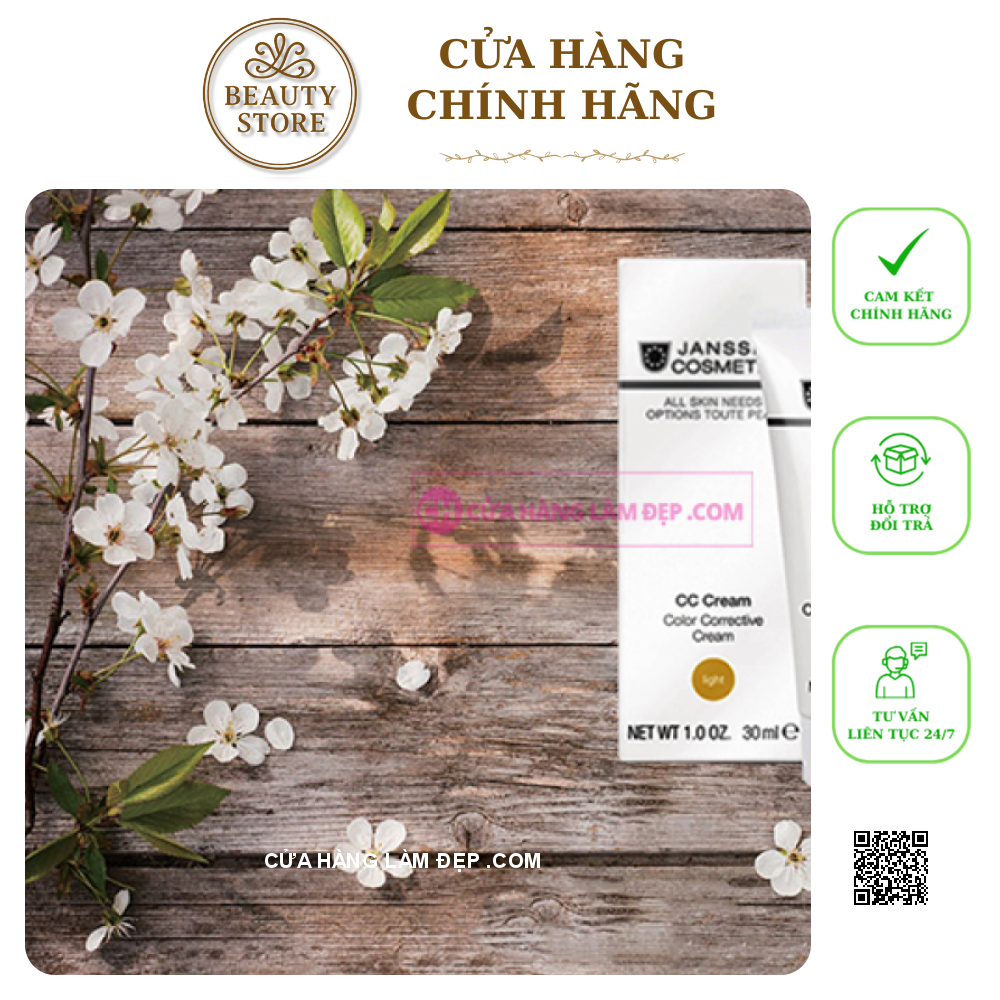 Kem Nền Janssen CC Cream Light SPF 30