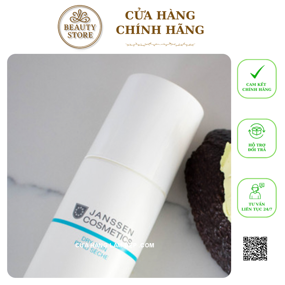 Sữa Rửa Mặt Dạng Kem Janssen Mild Creamy Cleanser 200ml
