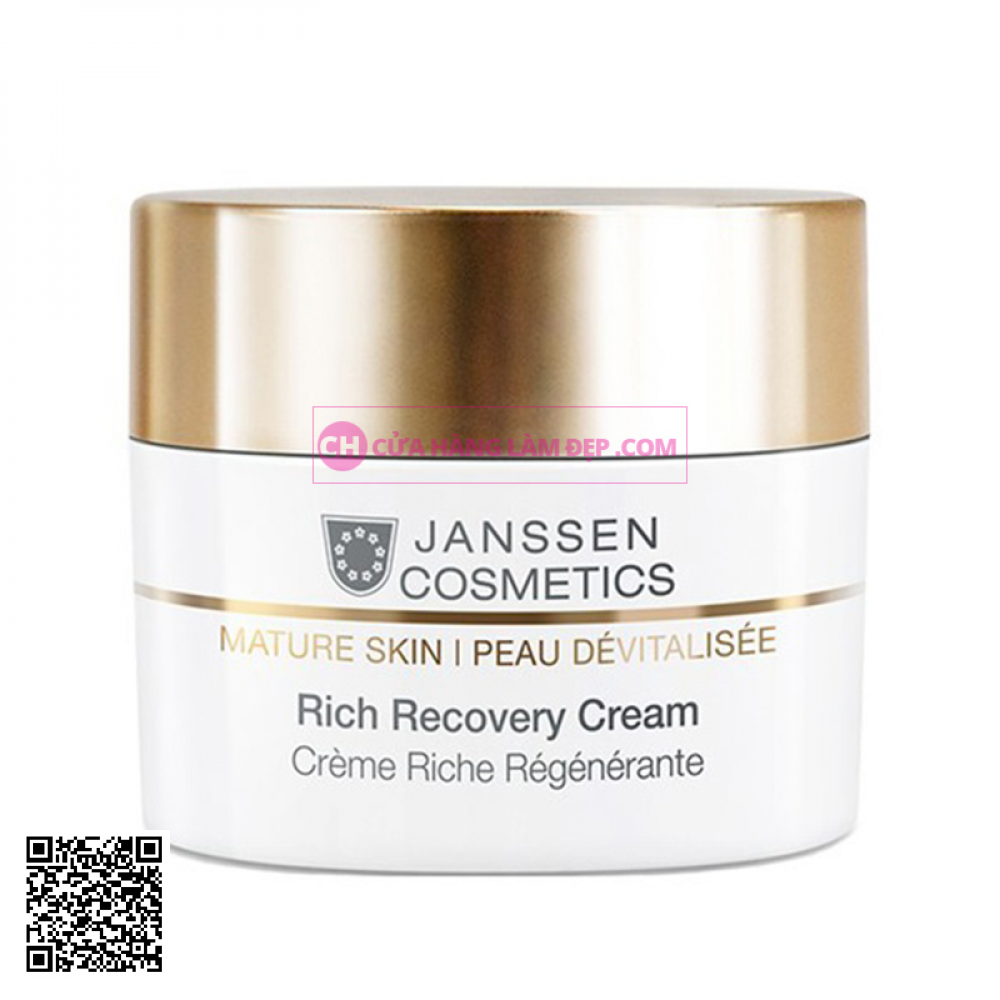 Kem dưỡng phục hồi da ban đêm Janssen Rich Recovery Cream 50ml