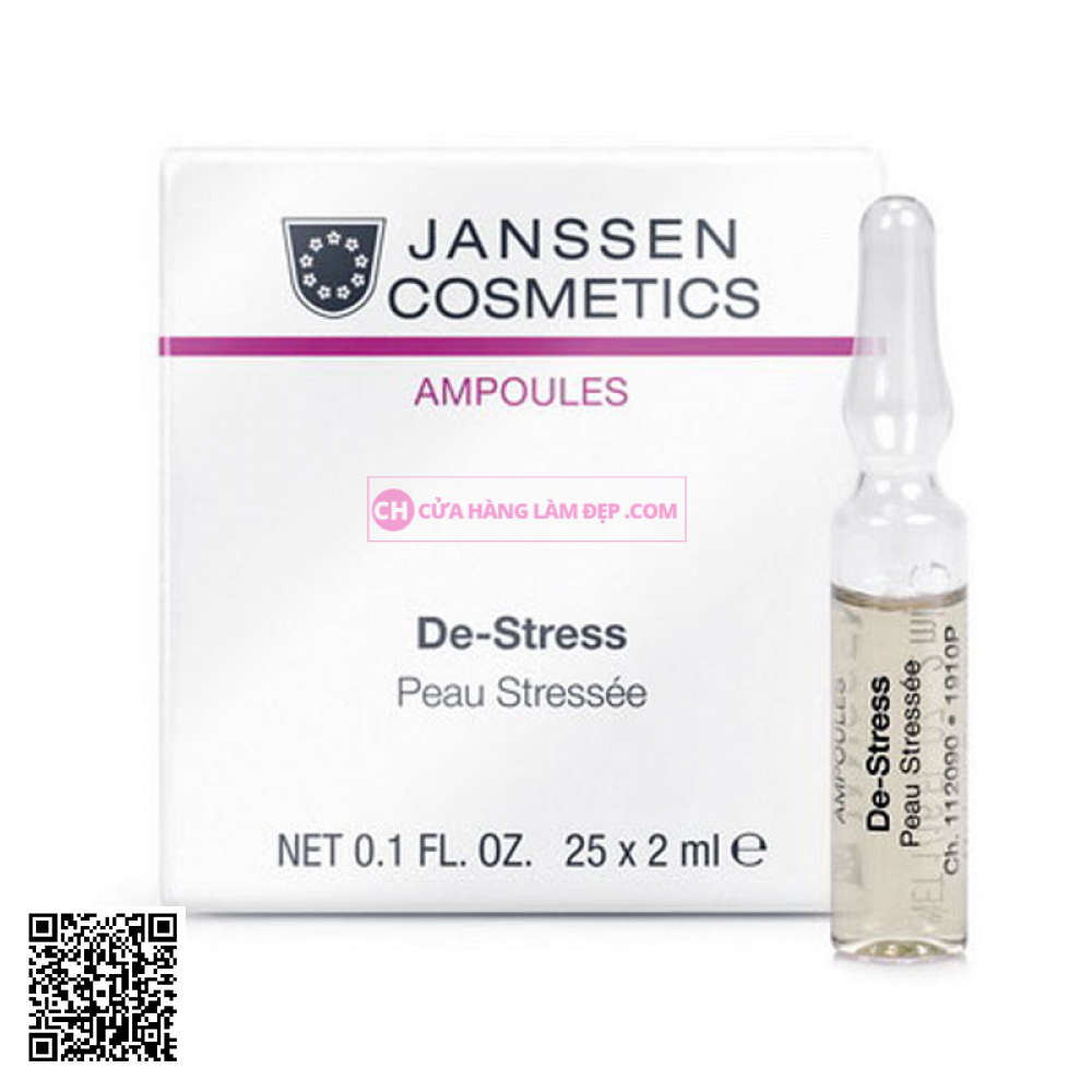 Tinh Chất Làm Dịu Da Janssen Ampoules De-Stress (25 ống x 2ml)