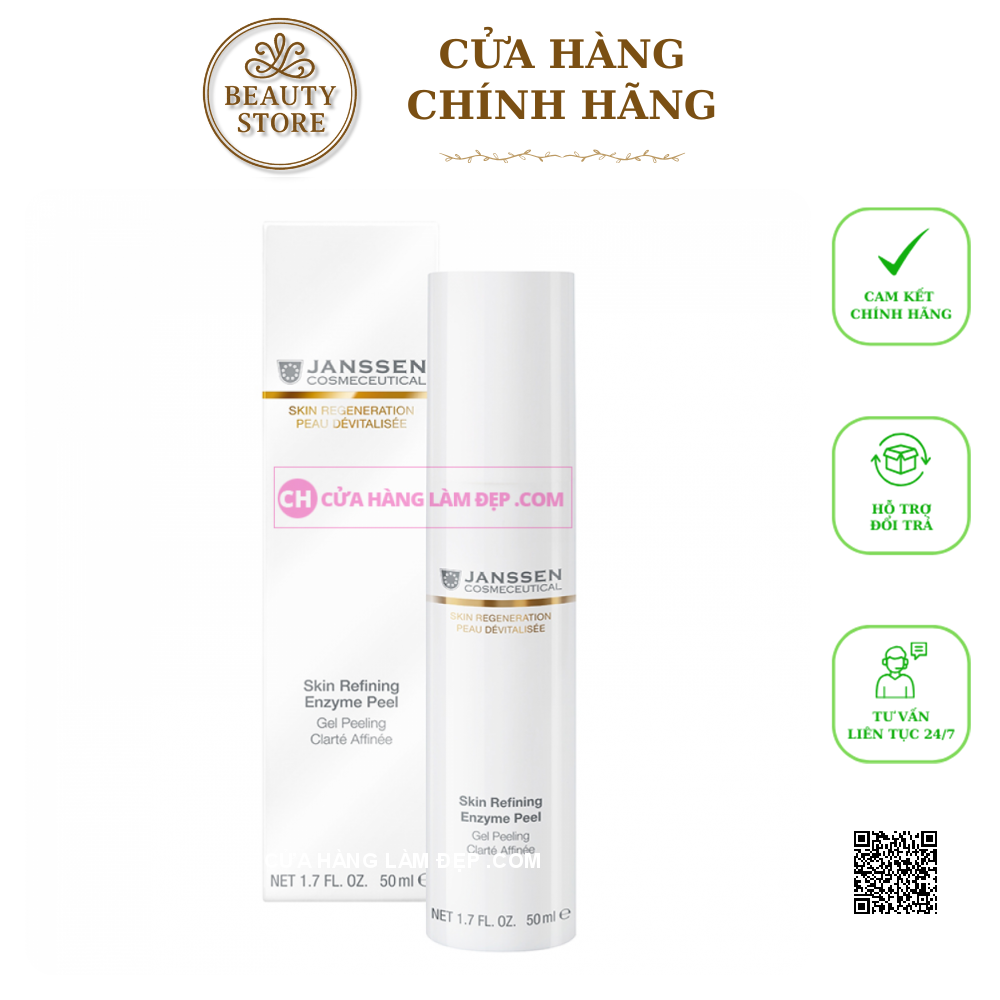 Gel Tẩy Tinh chất Chết Bằng Enzyme Janssen Skin Regeneration Enzyme Peel