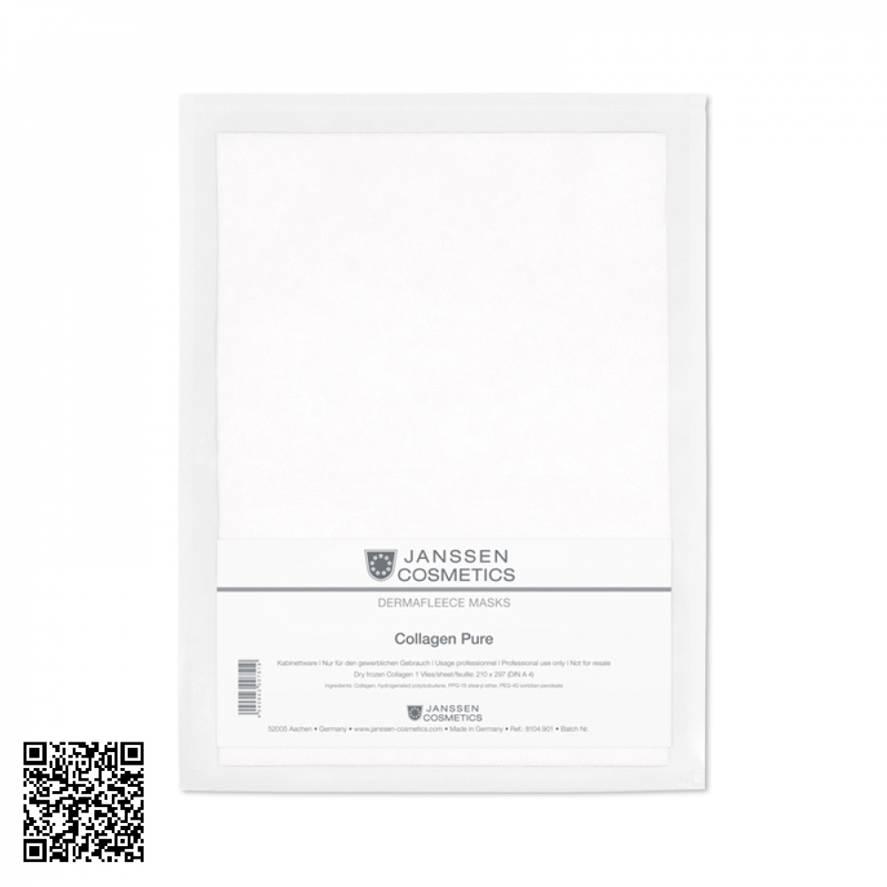 Mặt Nạ Dưỡng Ẩm Janssen Dermafleece Masks Collagen Pure