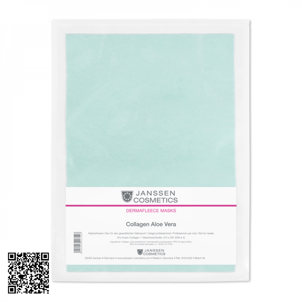 Mặt Nạ Cân Bằng Da Janssen Dermafleece Masks Collagen Aloe Vera