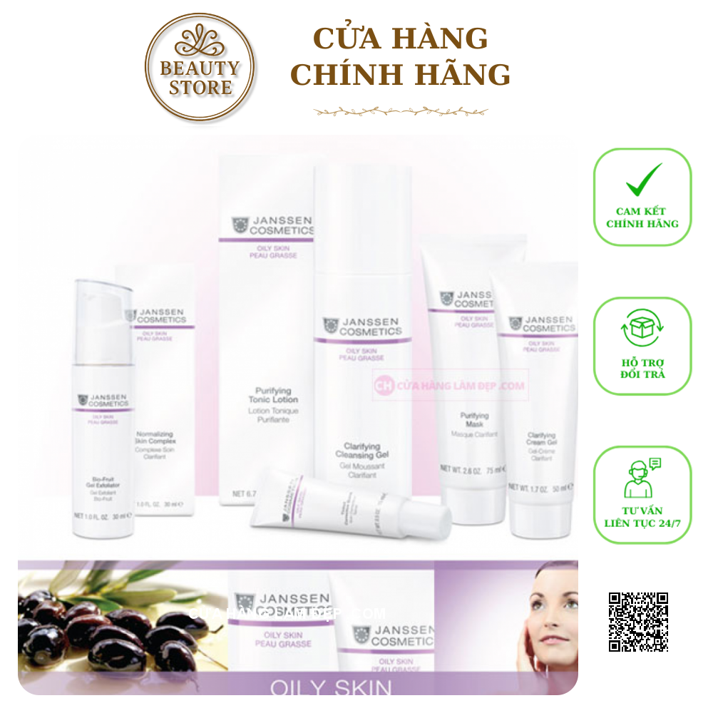 Mặt Nạ Làm Tinh Khiết Da Janssen Oily Skin Purifying Mask