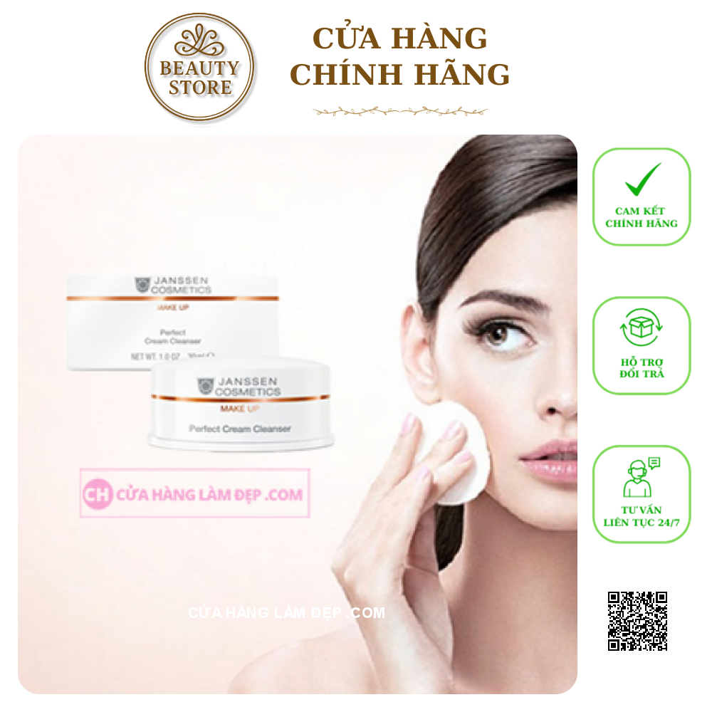 Kem Rửa Mặt Tẩy Trang Janssen Perfect Cream Cleanser