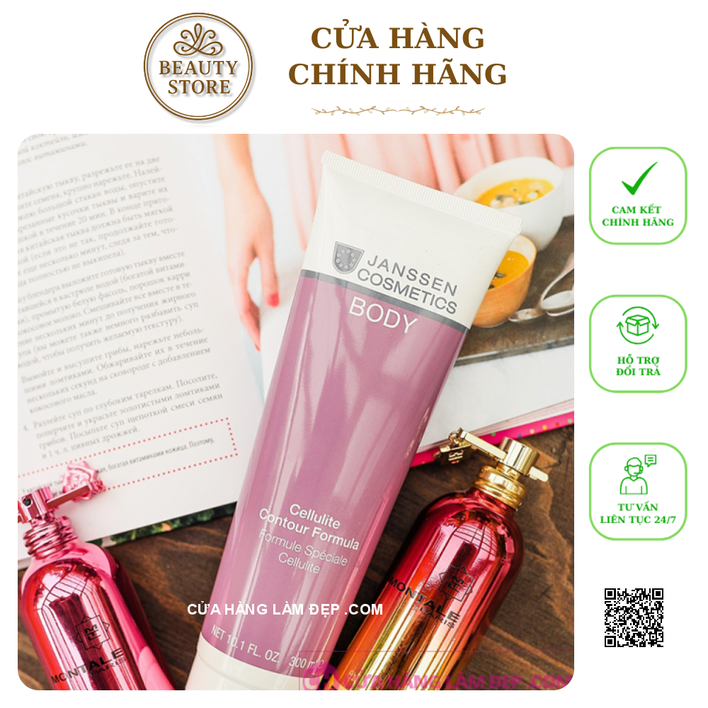 Kem Tan Mỡ Toàn Thân Janssen Cellulite Contour Formula 100ml
