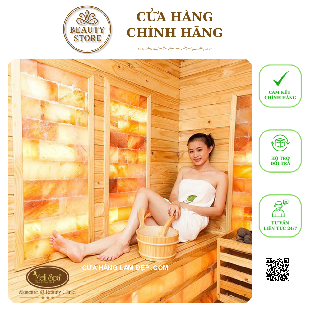 Xông Hơi Đá Muối tại Meli Spa
