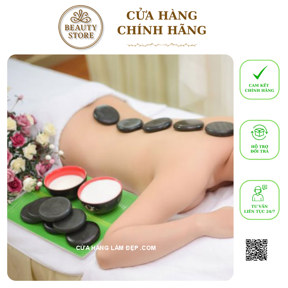 Massage Đá Nóng Bazan - 90 Phút tại Meli Spa