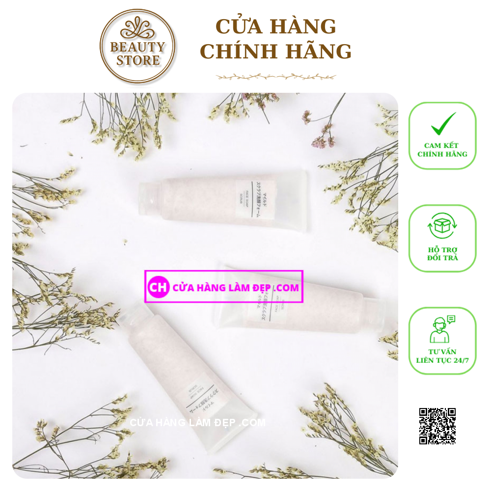 Tẩy Tinh chất Chết Muji Face Soap Scrub