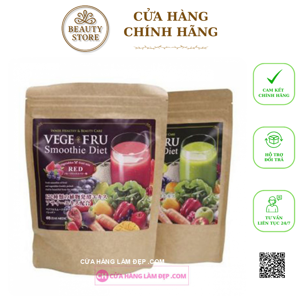 Bột Rau Củ Quả Giảm Cân Vege Fru Smoothie Diet Của Nhật Bản