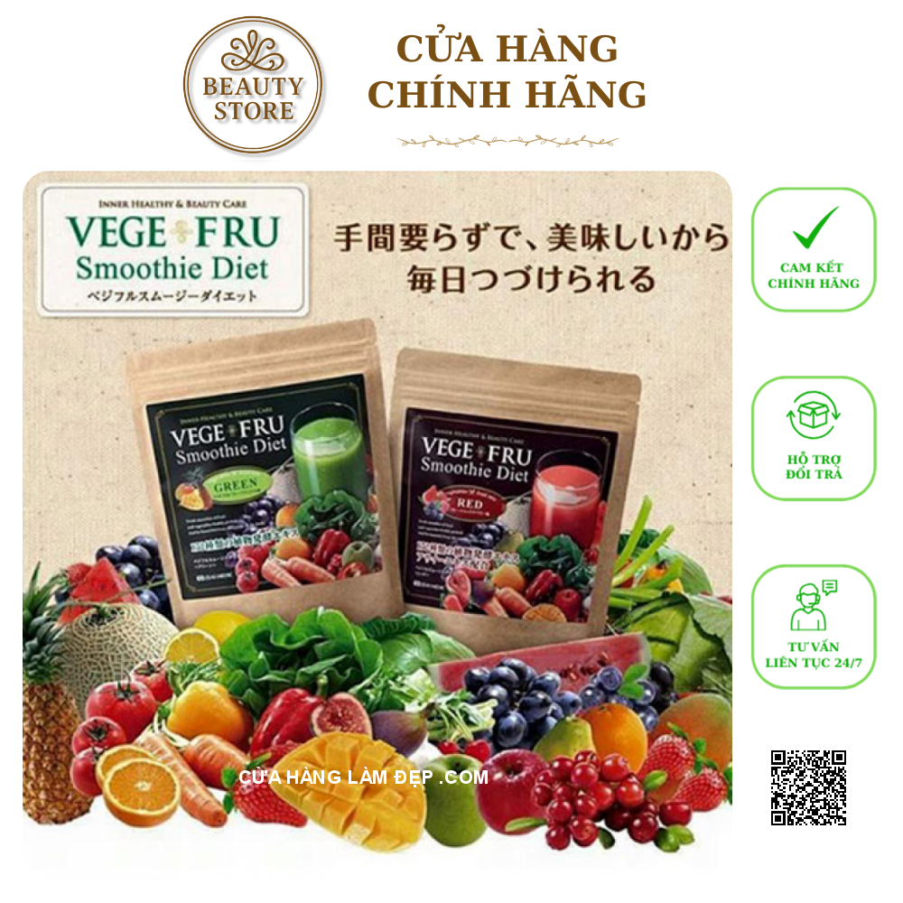 Bột Rau Củ Quả Giảm Cân Vege Fru Smoothie Diet Của Nhật Bản