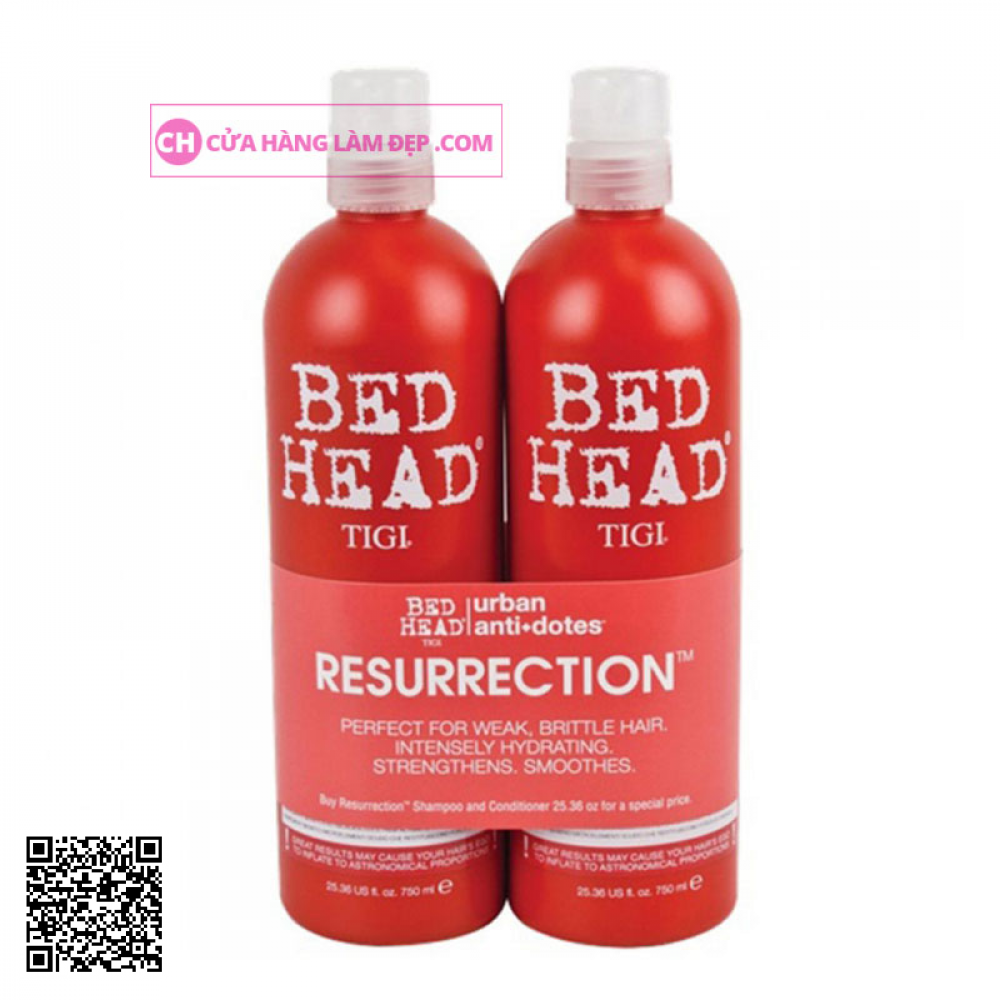 Dầu Gội Xã Tigi 3 Bed Head Urban Antidotes Resurrection 750ml