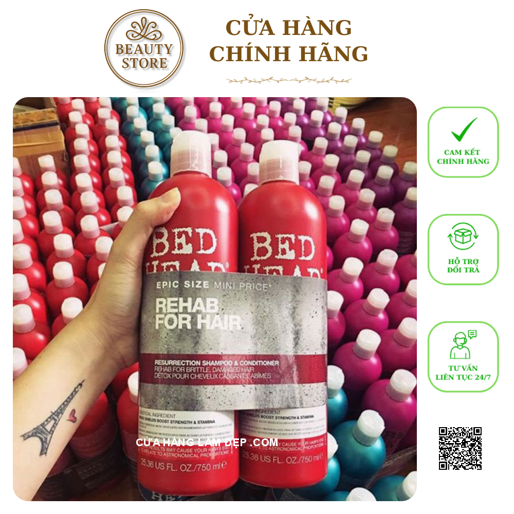 Dầu Gội Xã Tigi 3 Bed Head Urban Antidotes Resurrection 750ml