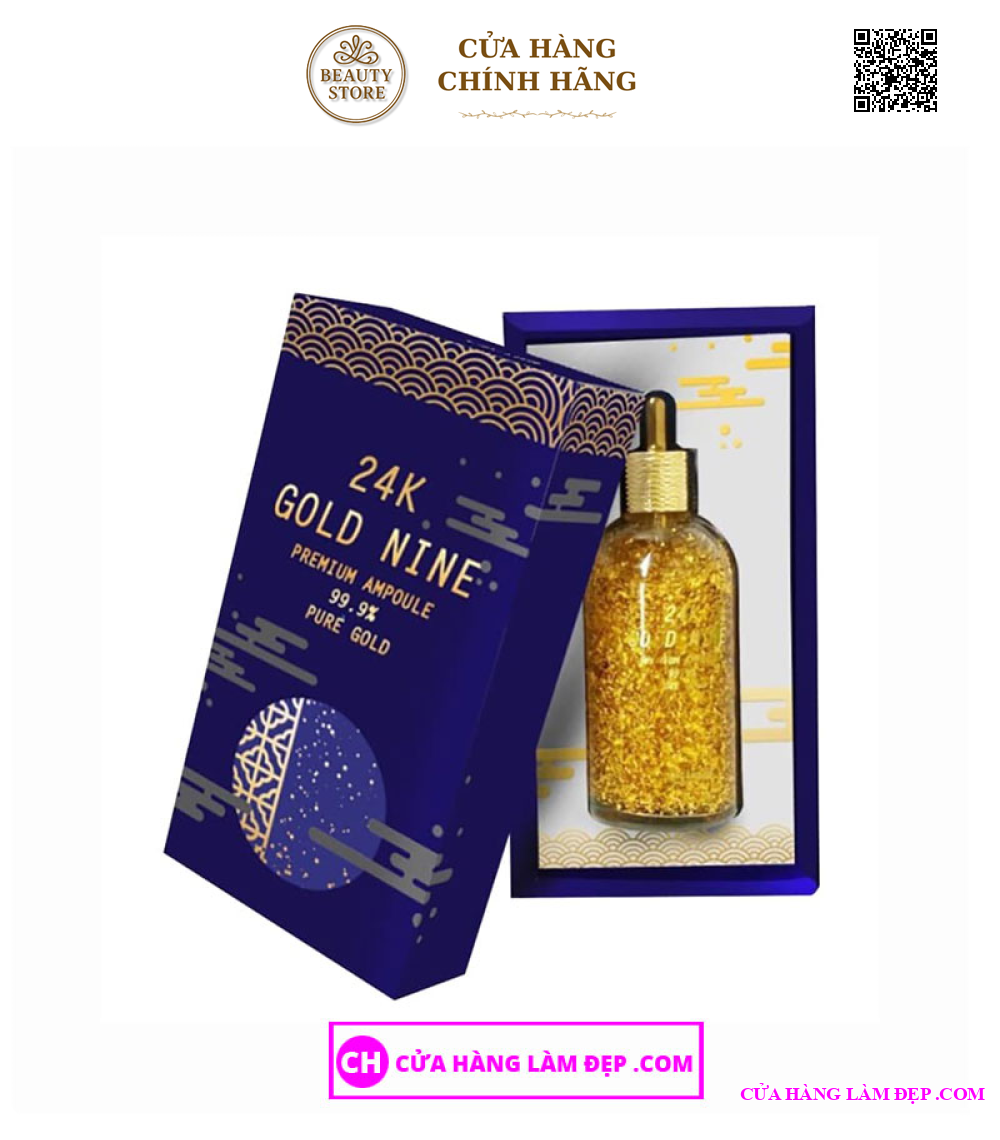 Serum vàng 24K Gold Nine Premium Ampoule 100ml Hàn Quốc