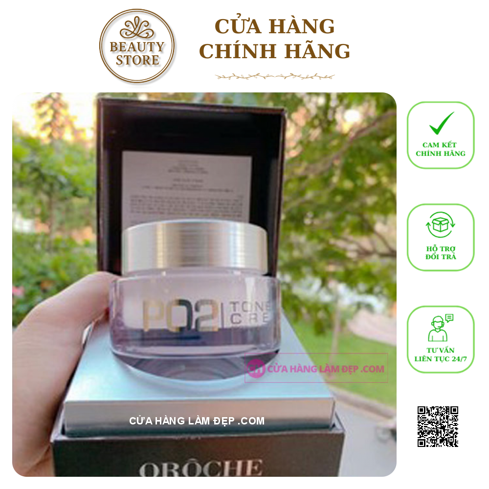 Kem Kích Trắng Váng Sữa Orôche Po2 Tone Up Cream