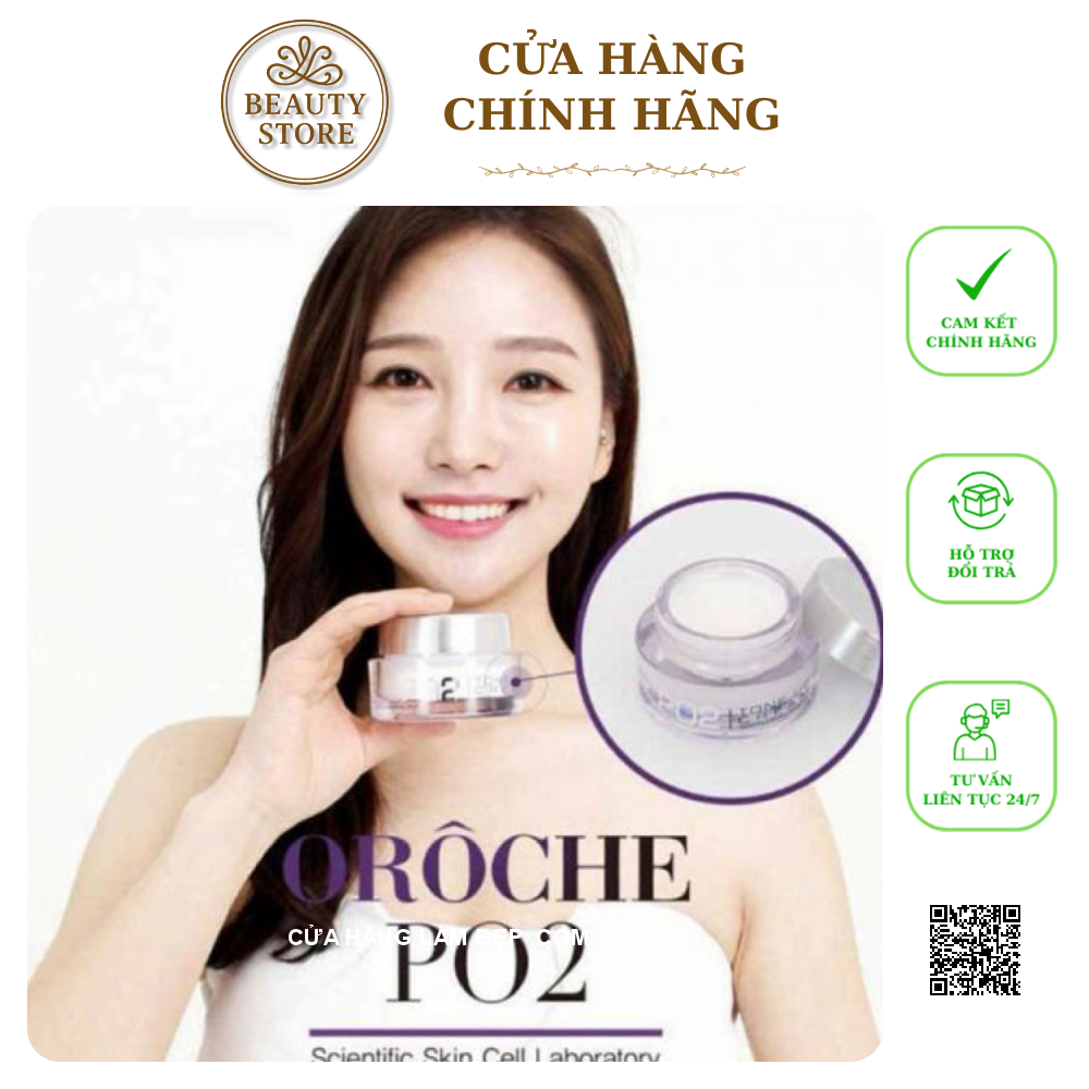 Kem Kích Trắng Váng Sữa Orôche Po2 Tone Up Cream
