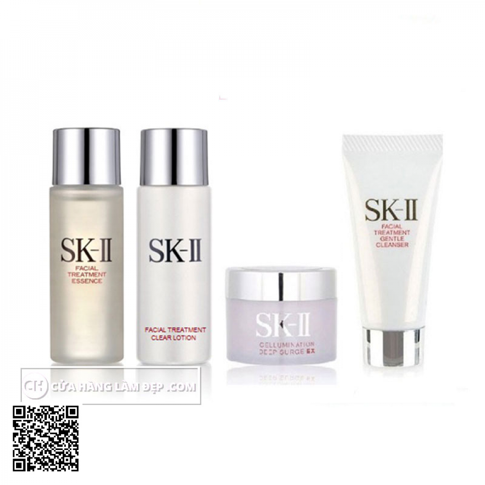 Bộ Mini Dưỡng Trắng Chăm Sóc Da SK-II Của Nhật Bản