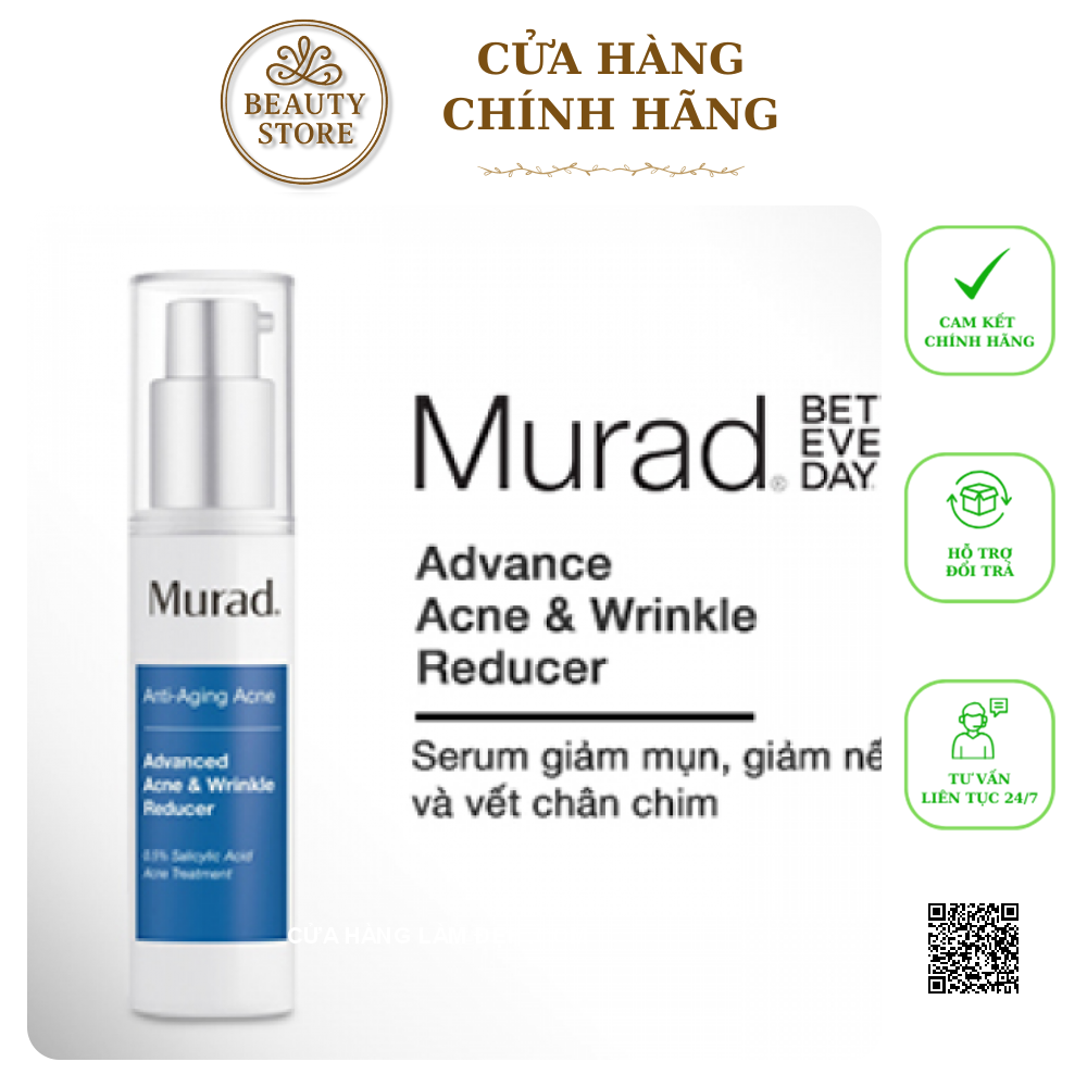 Serum Giảm Mụn Và Nếp Nhăn Murad Advanced Acne & Wrinkle Reducer