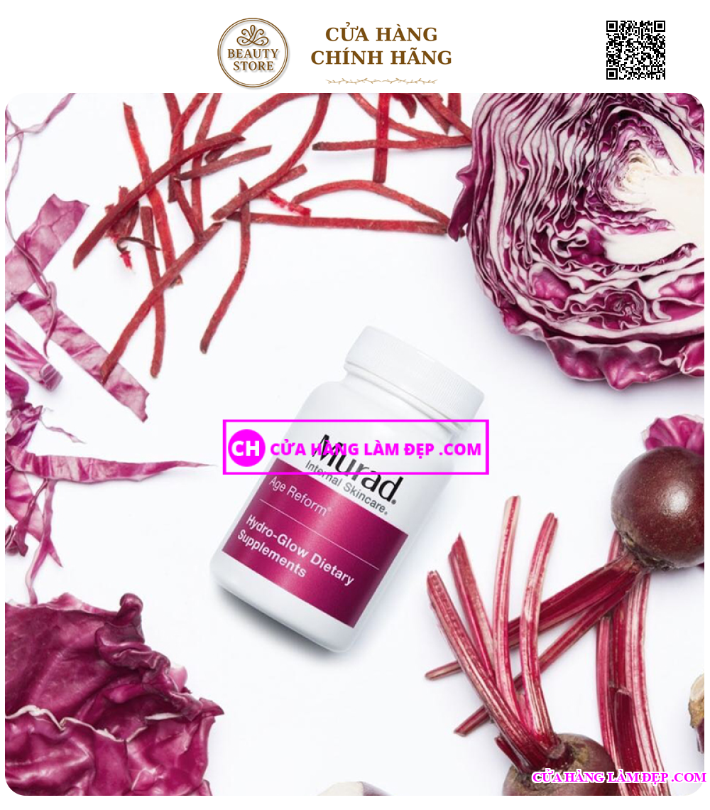 Viên uống ngậm nước Hydro-Glow Dietary Supplements