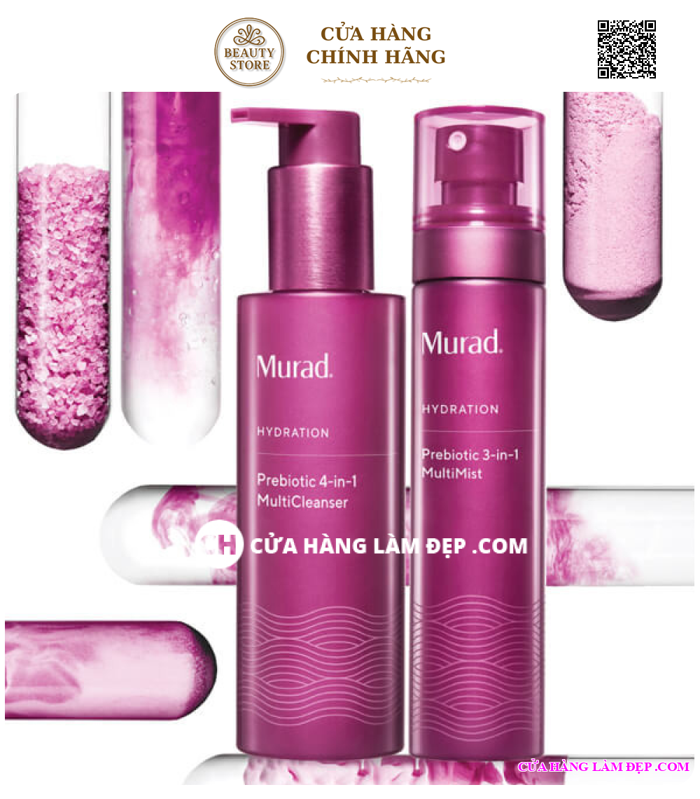Sữa rửa mặt tẩy trang sinh học Prebiotic 4-In-1 MultiCleanser