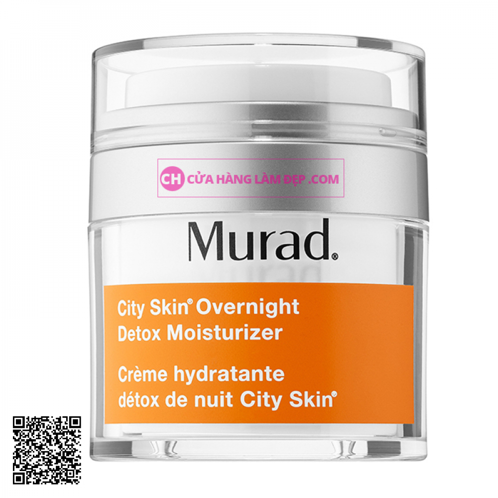 Kem Dưỡng Tái Tạo Và Giải Độc Da Ban Đêm Murad City Skin Overnight Detox Moisturizer