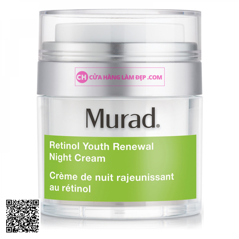 Kem Dưỡng Ban Đêm Hồi Sinh Làn Da Lão Hóa Murad Retinol Youth Renewal Night Cream